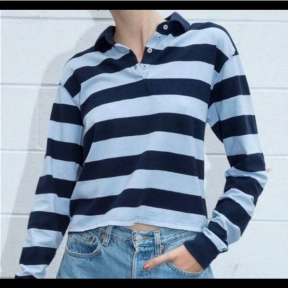 Brandy Melville Polo Long Sleeve Size Small
